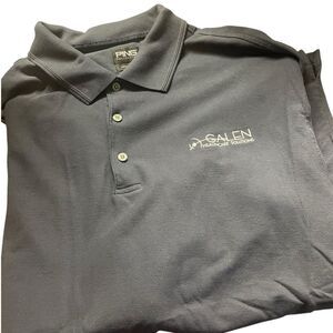 PING Men's Gray Polo Shirt new never worn logo PING soft cotton perfect gift XL